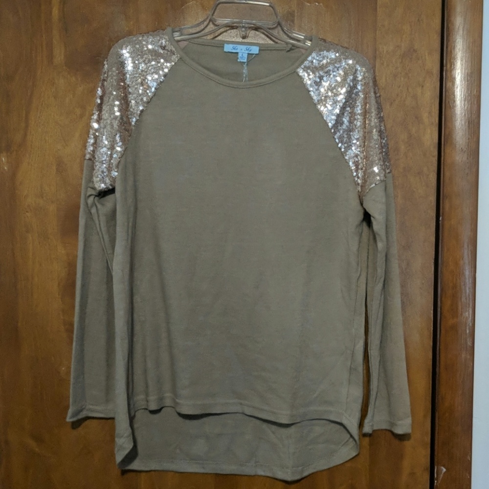 Tan sweater